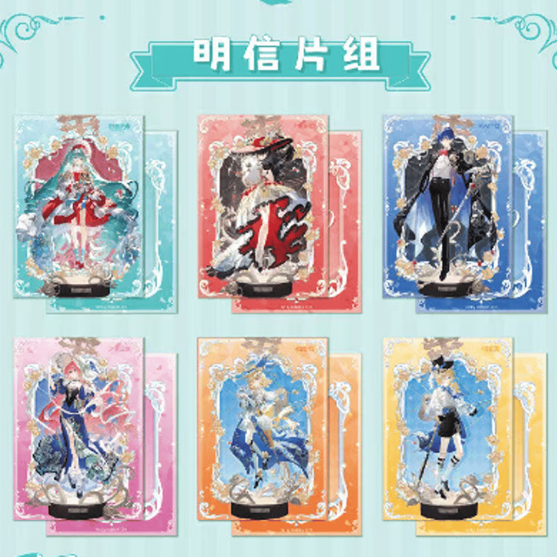 初音ミク　ポストカード 初音ミク×IPSTAR「人偶瑰夢」ポストカードセット | Nekotani