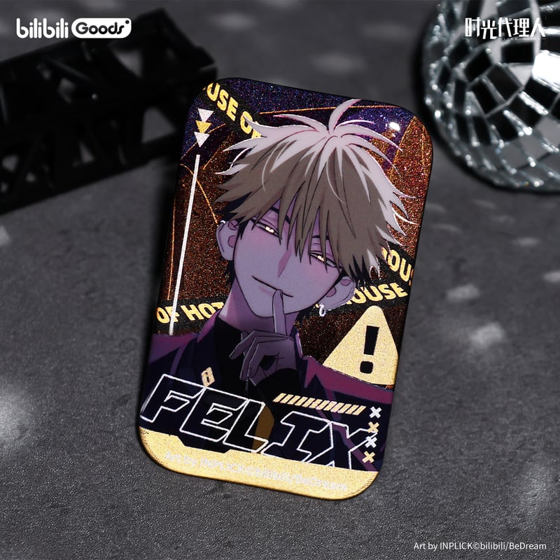 時光代理人「灼熱宮殿シリーズ」長方形缶バッジ | Nekotani