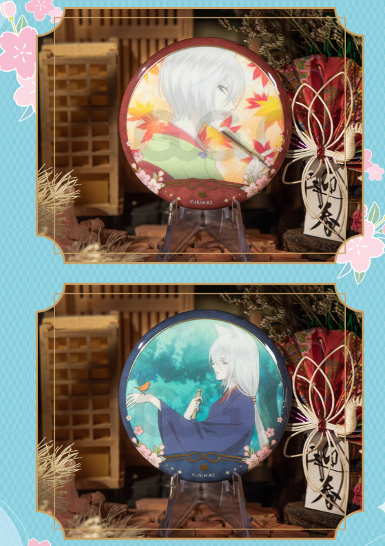 神様はじめました　デ缶バッジ 神様はじめました × GuGu 場面写缶バッジBOX | Nekotani