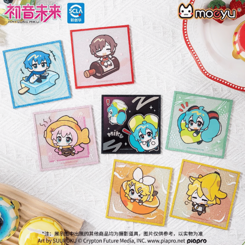 MIKAです♪紙もの まとめ売り‎^_^ 初音ミク × moeyu「AMUシリーズ」アクリル色紙 ランダム1点 | Nekotani