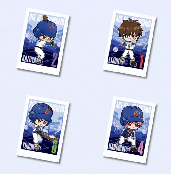 ダイヤのA actⅡ「STAND BY」チェキ風カード 全種セット（全12種入り