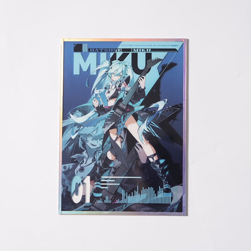 在庫品】初音ミク「激唱RAVEシリーズ」アクリル色紙 | Nekotani