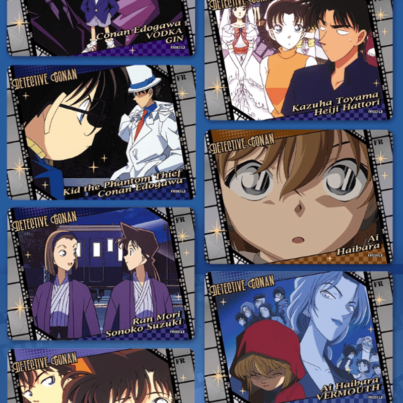 名探偵コナン CONAN FILMS OF THE 1990 ポストカード Amazon.co.jp: コナン ポストカード 工藤新一 毛利蘭 年代物