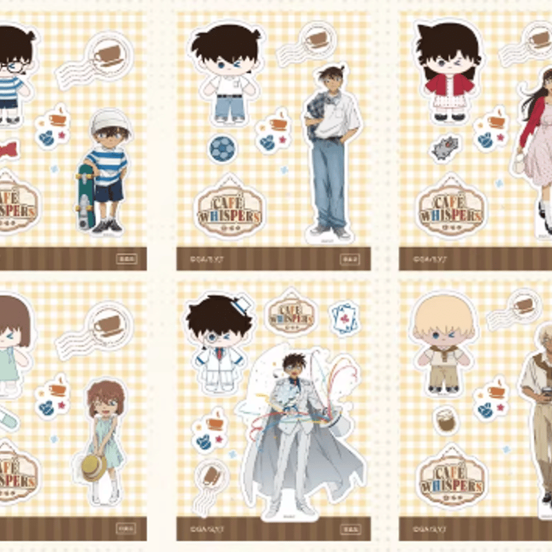 名探偵コナン「咖語拾光」缶バッジ Bボックス（6個入り） | Nekotani