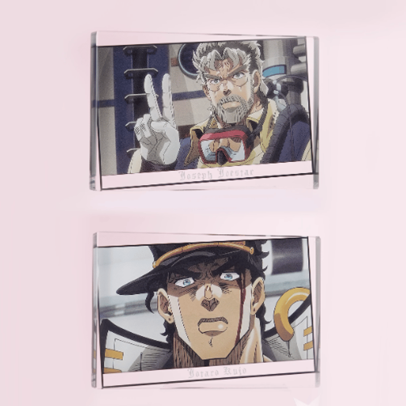 ジョジョの奇妙な冒険 アクリルブロック 長崎 ジョジョ展 ジョジョの奇妙な冒険 アクリルブロック 長崎 JOJO』展、長崎で
