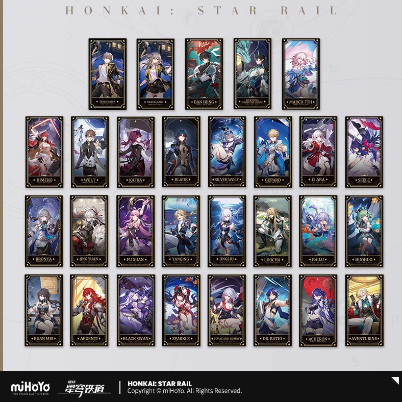 崩壊：スターレイル コラボ コレクションカード　未開封　2パック Amazon.co.jp: 崩壊スターレイル 公式 コレクションカード 特典