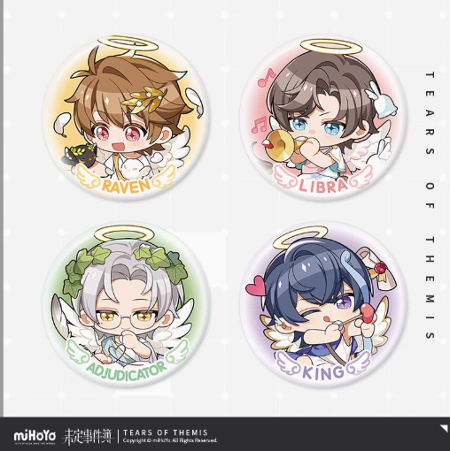 未定事件簿「雲端之夢」Q版mini缶バッジ | Nekotani