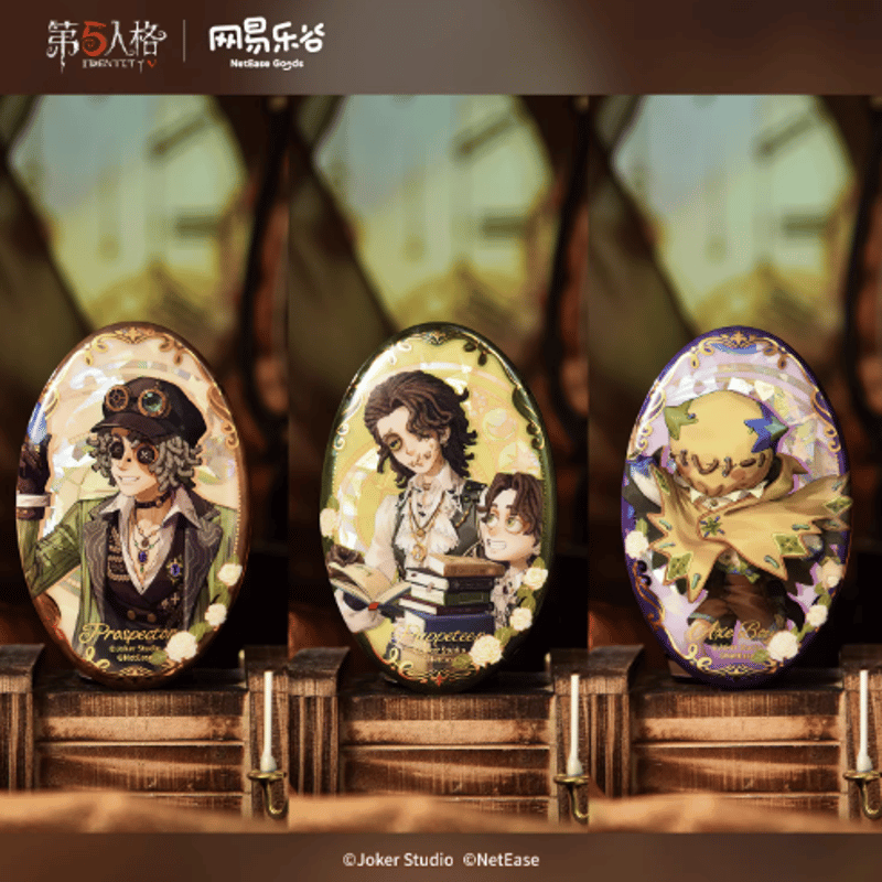 IdentityV 第五人格「暇日之時」楕円缶バッジ | Nekotani
