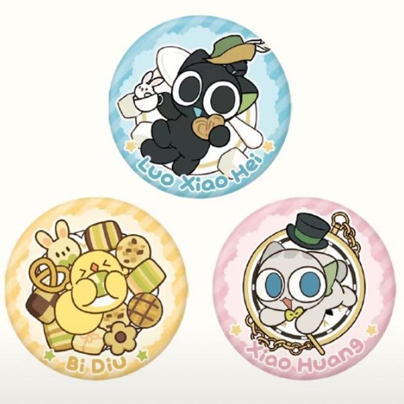 ンめねこ うすくろ コラボカフェ ポップアップ ガチャガチャ 缶バッジ アニメ「ンめねこ」ンめイドCAFEコラボ 新規描き下ろしグッズ 10