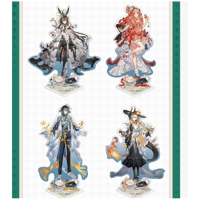 在庫品】アークナイツ×KAYOU「熒光敘夢」アクリルスタンド アーミヤ/焔