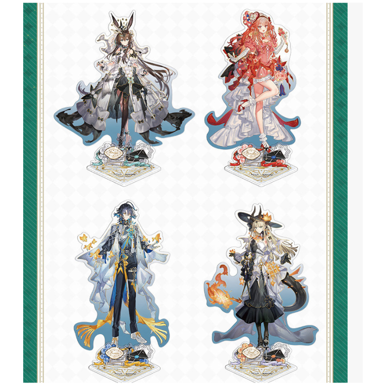 在庫品】アークナイツ×KAYOU「熒光敘夢」アクリルスタンド アーミヤ/焔