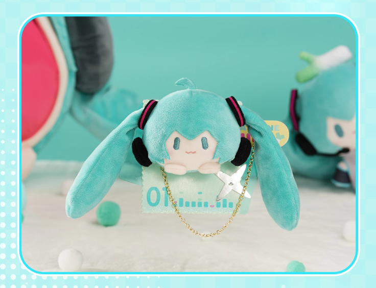 初音ミク「patchシリーズ」ぬいぐるみバッジ | Nekotani