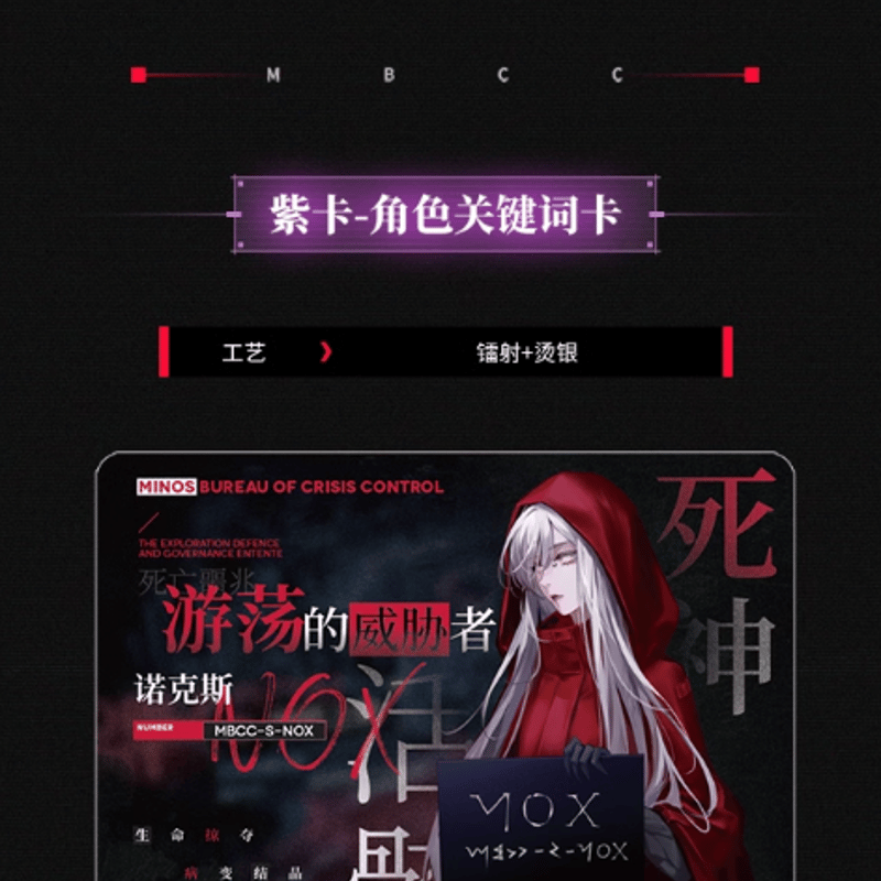 無期迷途　无期迷途　エイレーネー　Hitcard　特典　油画カード 無期迷途 影像捕獲シリーズ クリアカード | Nekotani