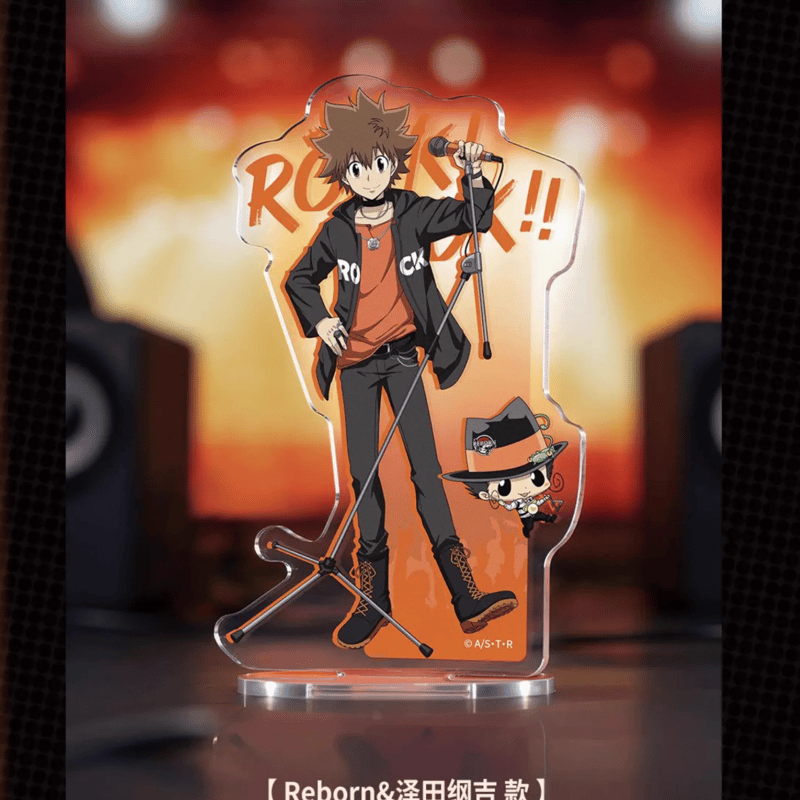 家庭教師ヒットマンREBORN!「ROCK!ROCK!シリーズ」アクリルスタンド
