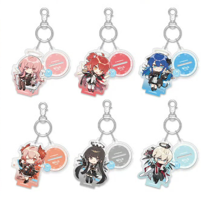 在庫品】アークナイツ×IPSTAR「聖堂甜夢」Q版アクリルキーホルダー