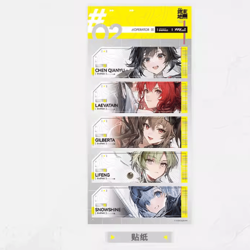 アークナイツ：エンドフィールド「啓程補給」ポストカードセットー入職