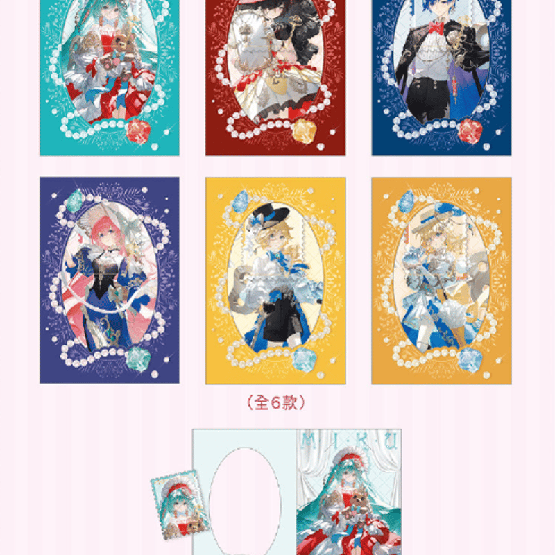 初音ミク×IPSTAR「人偶瑰夢」楕円缶バッジ ランダム/ボックス | Nekotani