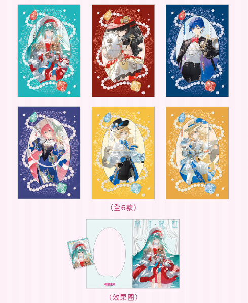 初音ミク×IPSTAR「人偶瑰夢」楕円缶バッジ ランダム/ボックス | Nekotani