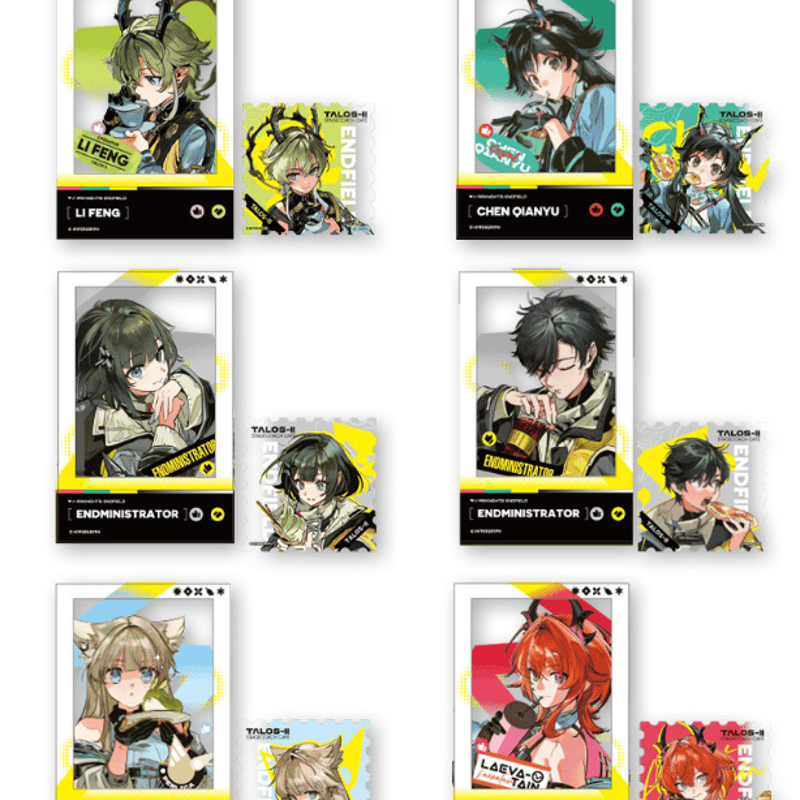 アークナイツ：エンドフィールド×PrismLand カードセット | Nekotani