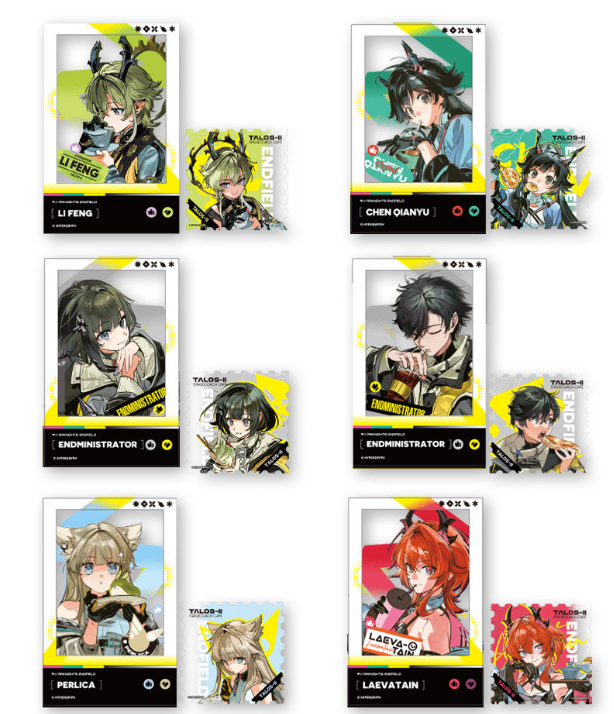 アークナイツ：エンドフィールド×PrismLand カードセット | Nekotani