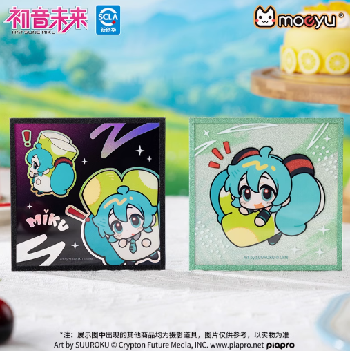 初音ミク × moeyu「AMUシリーズ」アクリル色紙 ランダム1点 | Nekotani