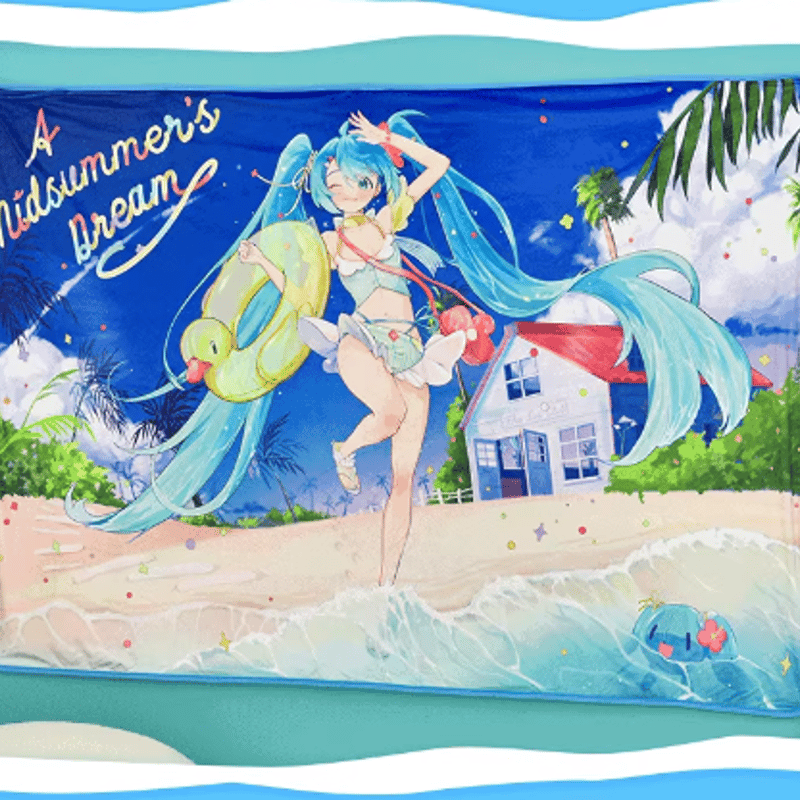 初音ミク「夏梦未来シリーズ」毛布 | Nekotani