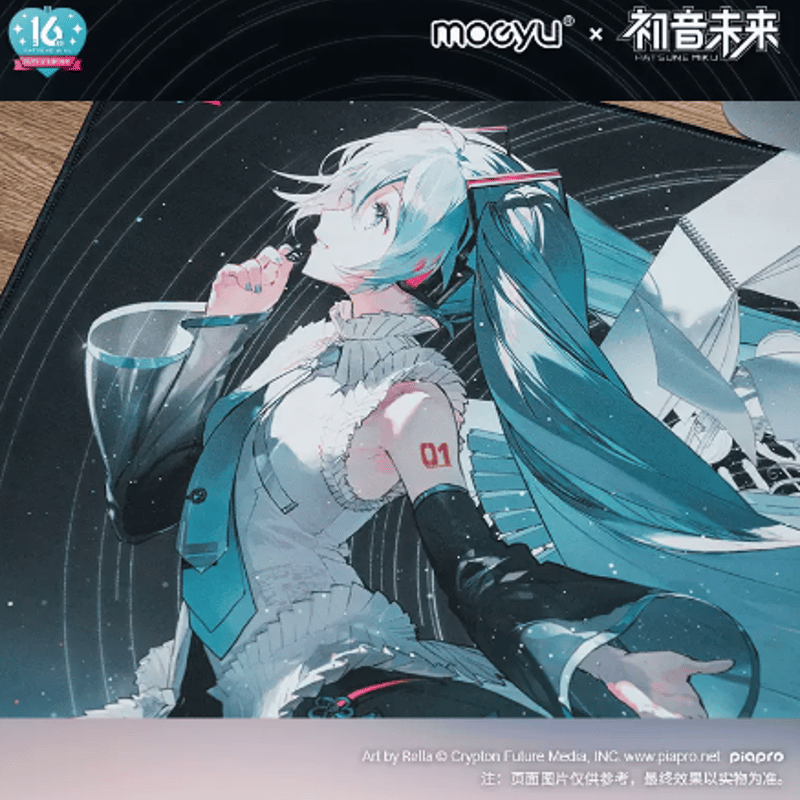 moeyu」初音ミク 16TH マウスパッド 発送予定：10月下旬～11月下旬 ...