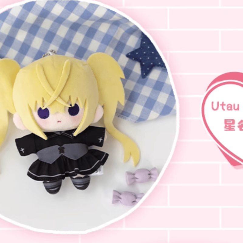 在庫品】しゅごキャラ! × 气球暖暖星 ぬいぐるみキーホルダー