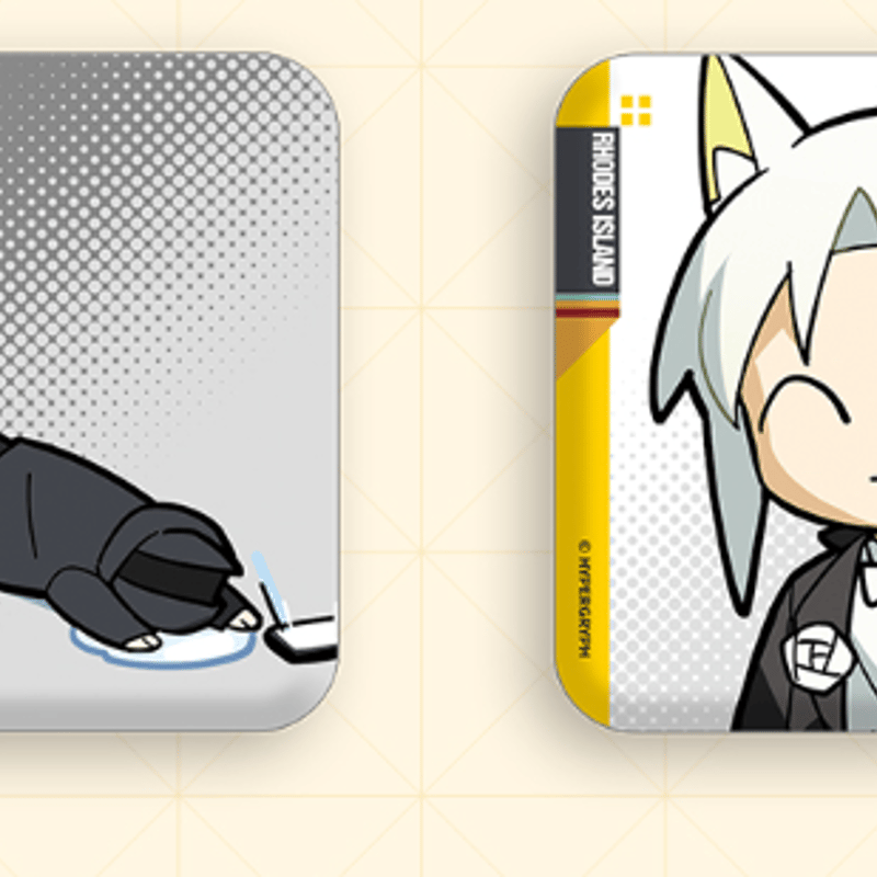 四周年」アークナイツ ケルシー 缶バッジ 発送予定：200日内 | Nekotani
