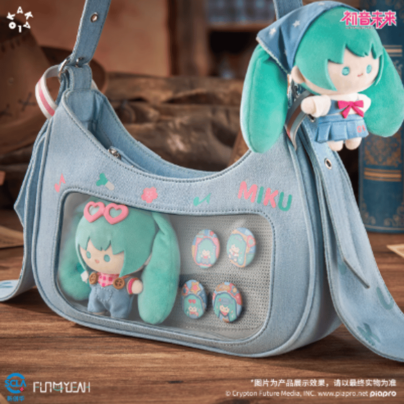 FUN4YEAH】初音ミク「牛仔部落シリーズ」痛バッグ | Nekotani