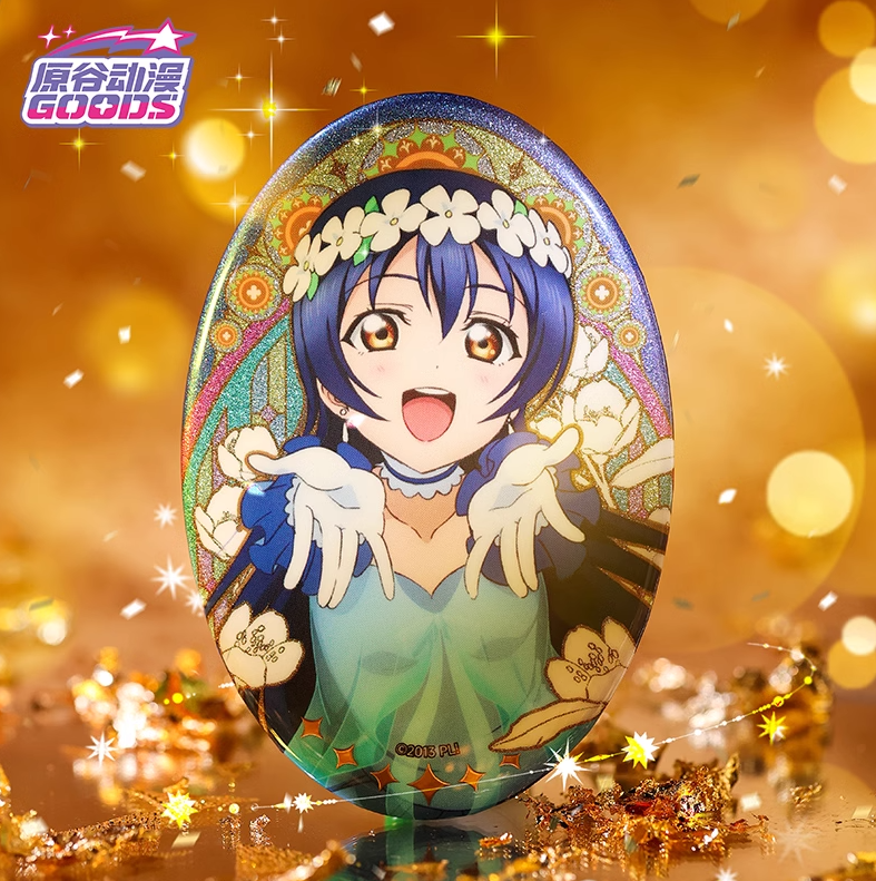 ラブライブ 海外 中国限定 繁花 缶バッジ ユメノトビラ Box μ's ラブライブ!「繁花シリーズ」缶バッジ ランダム/ボックス | Nekotani