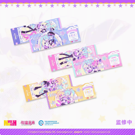muse dash x 初音ミク　缶バッジ　アクキー　チケット　バラ売り不可 muse dash x 初音ミク 缶バッジ アクキー チケット バラ売り不可