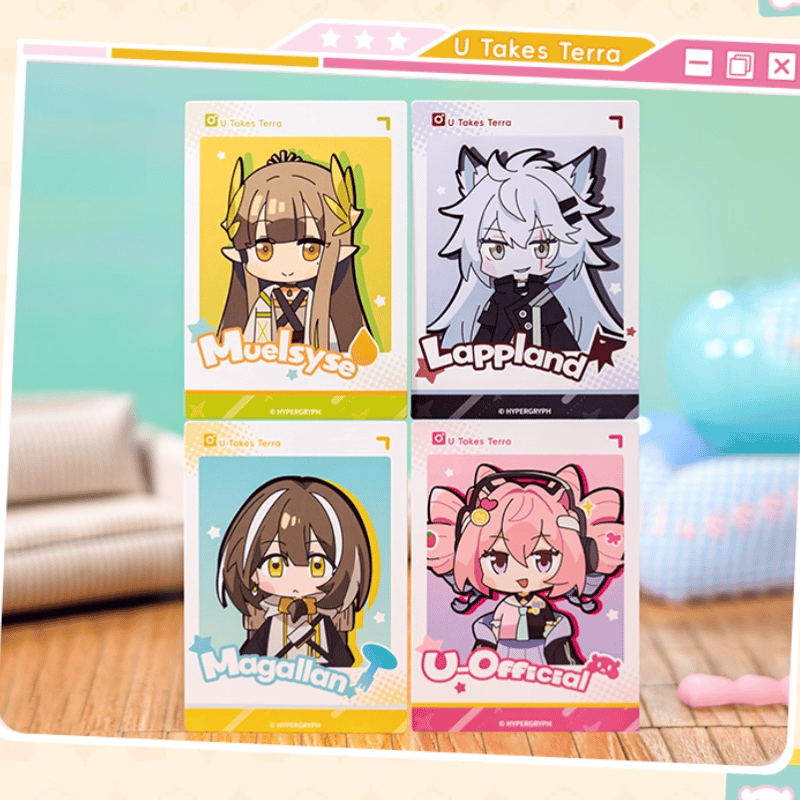 GOODSFUN】アークナイツ：テラライブ チェキ風カードセット（8枚