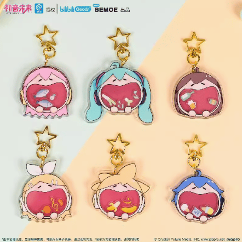 初音ミク　雪ミク　アクリルチャームセット　7つセット グッズ]SNOW MIKU 2021 アクリルキーホルダーセット | SNOW MIKU