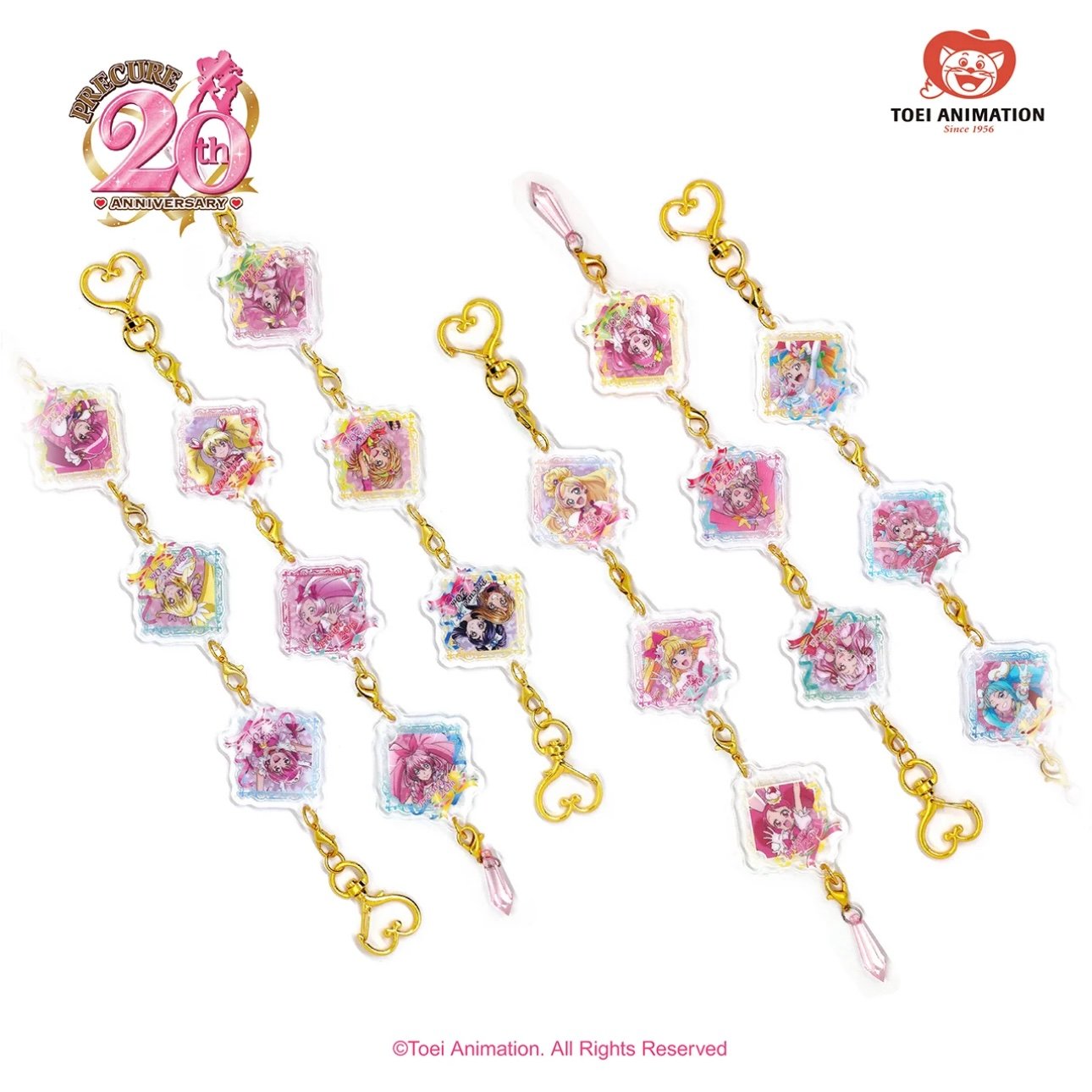 在庫品】プリキュア20周年 アクリルキーホルダー ボックス(6種類