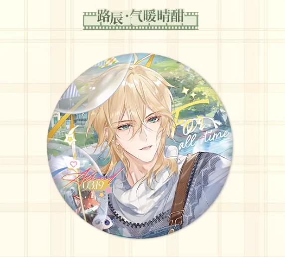 時空の絵旅人【2026】ロタツ誕生日限定 缶バッジ | Nekotani