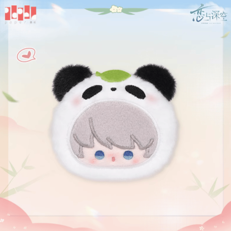 在庫品】恋と深空「竹林淺語」ぬいぐるみブローチ | Nekotani