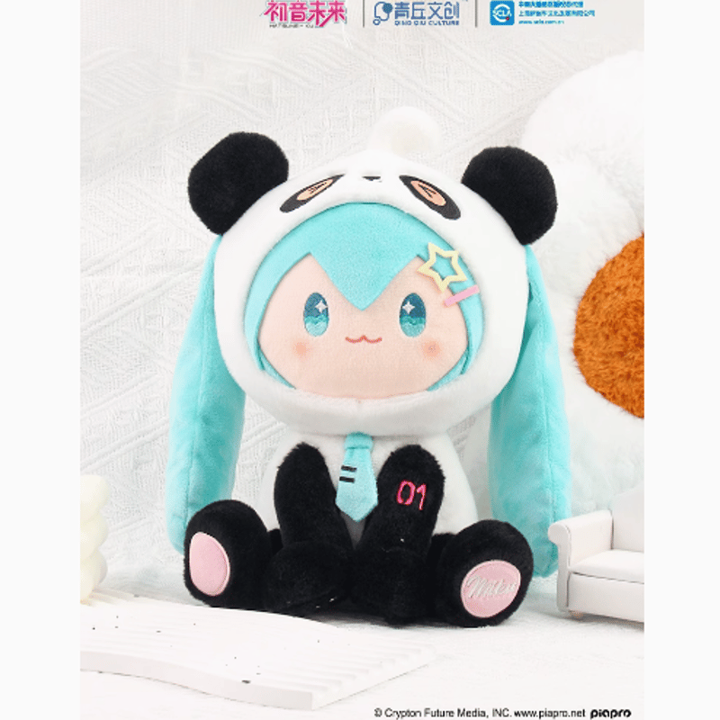 初音ミク x 青丘文創「竹音シリーズ」ぬいぐるみ | Nekotani