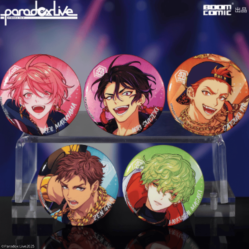 Paradox Live × BOOMCOMIC「幻影シリーズ」缶バッジ | Nekotani