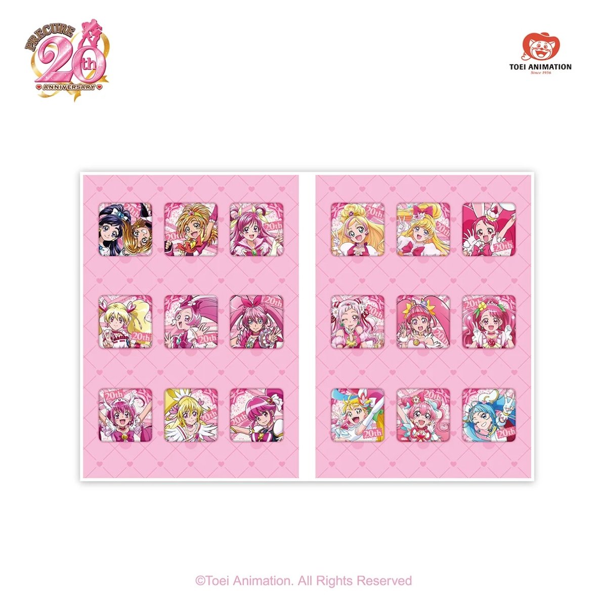 プリキュア20周年 缶バッジ記念BOX | Nekotani プリキュア20周年 缶バッジ記念BOX | Nekotani