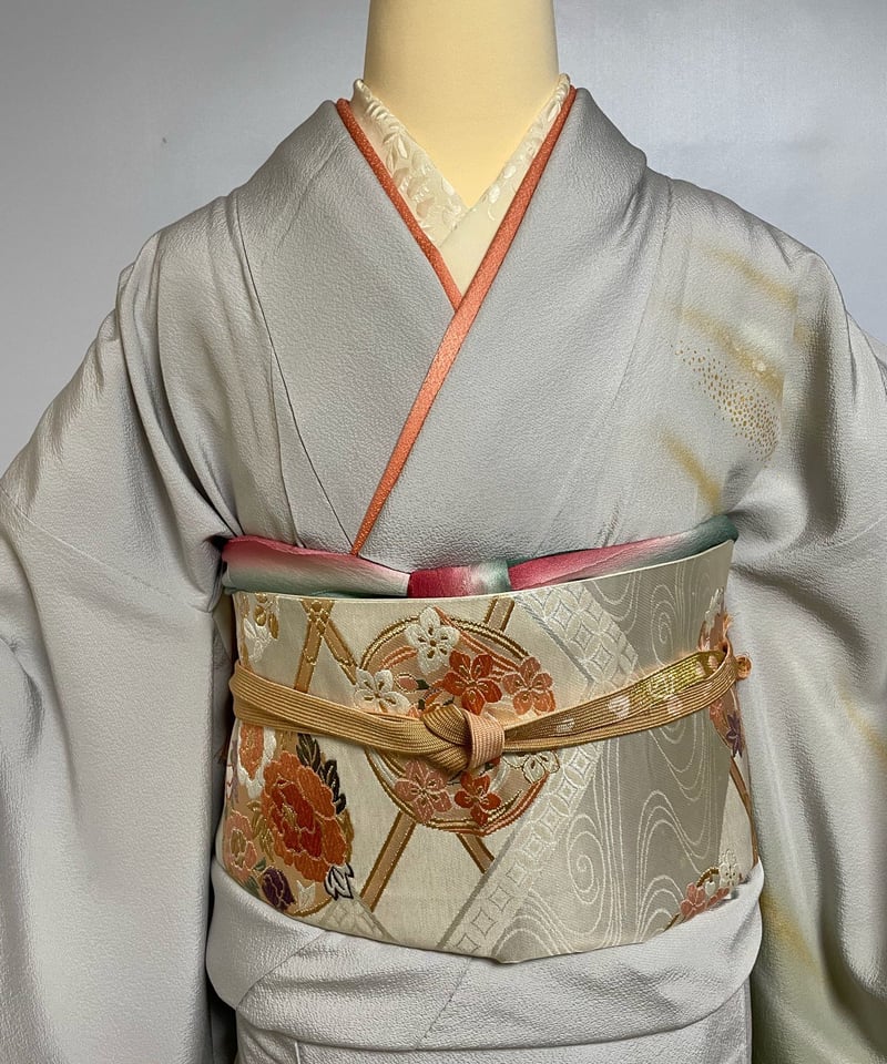 新品未使用　お宮参り　初着　 七五三3歳　しつけ付　正絹 正絹⭐️お宮参り用着物⭐️しつけ付き未使用