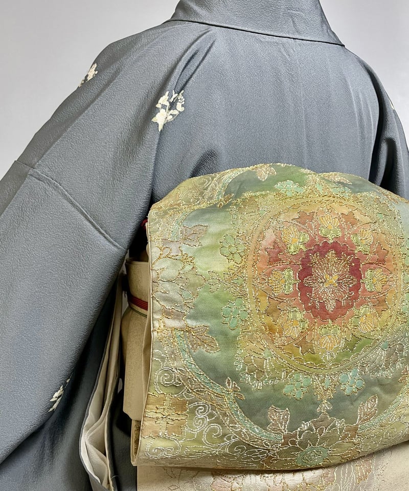 入学式にも 付け下げ風小紋 花輪文様 着物一式レンタル | 着物レンタル磯村