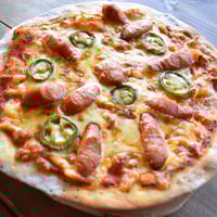 パリサクPizza！冷凍クリスピーピザ【チョリソー&ハラペーニョ】