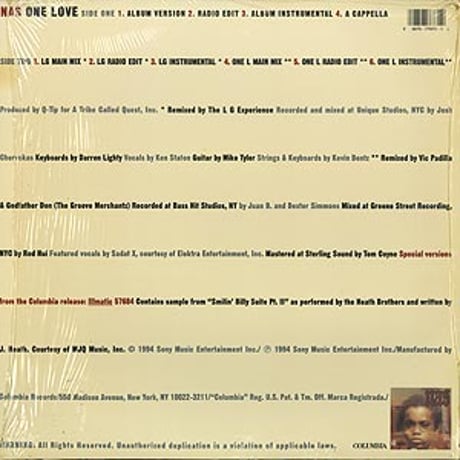 Nas / One Love (12'')