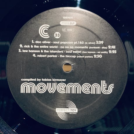 Various / Movements (Compiled By Tobias Kirmayer) (2LP)
