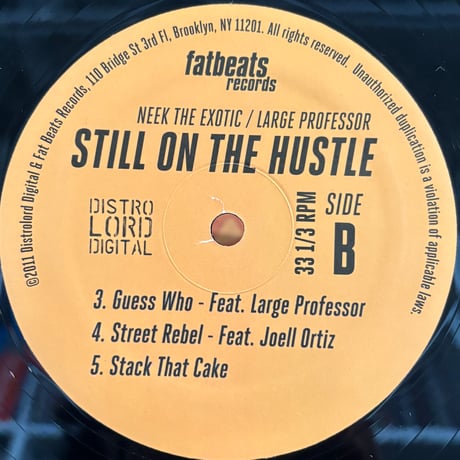 Neek The Exotic Large Professor / Still On The Hustle (2LP)