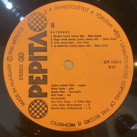 Saturnus / Saturnus (LP)