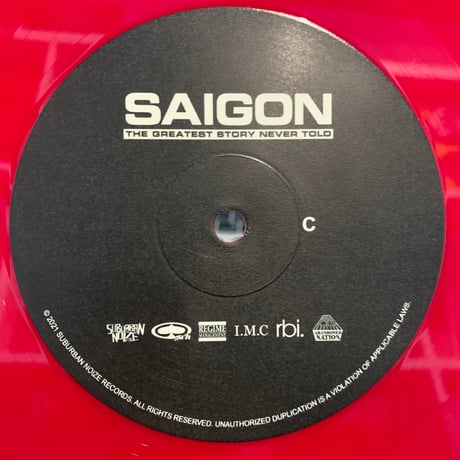 Saigon ‎/ The Greatest Story Never Told  (2LP)
