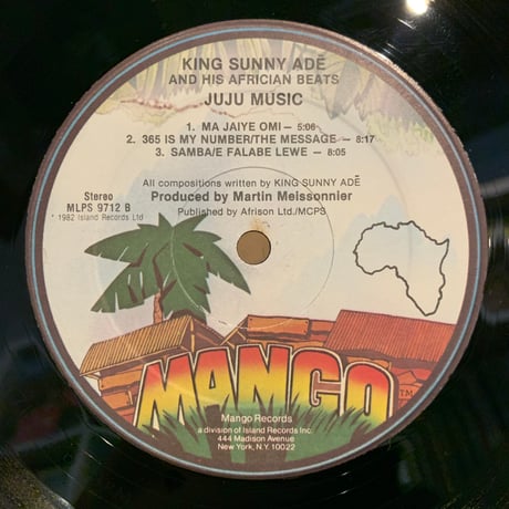 King Sunny Adé And His African Beats / Juju Music (LP)