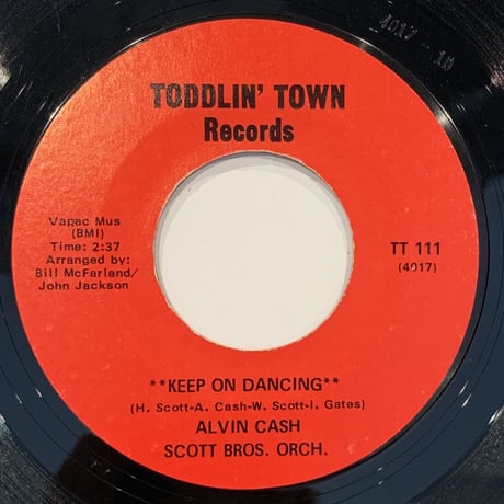 Alvin Cash / Keep On Dancing (7")